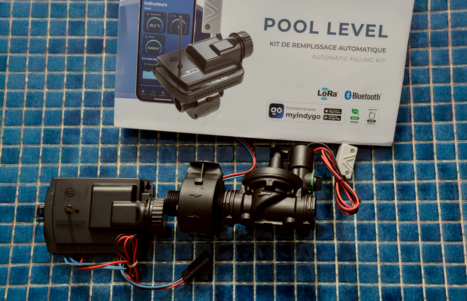 Controlo Automático do Nível de Água da Piscina no Algarve