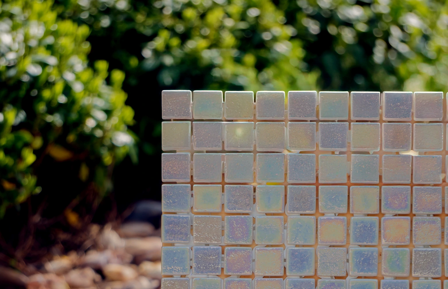 Mosaicos SQ em Vidro Reciclado para Piscinas
